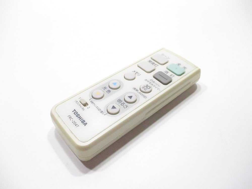 東芝ライテック リモコン FRC-204T 2zzhgl6 Amazon.co.jp: 東芝 LEDシーリングライト用リモコンFRC-204T